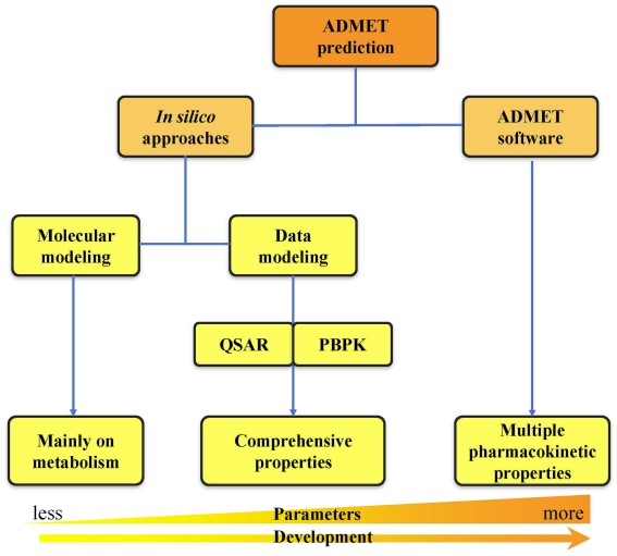 Classification of ADMET prediction strategies.